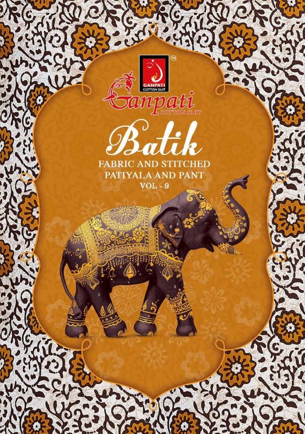 Ganpati Batik Vol-9 – Dress Material